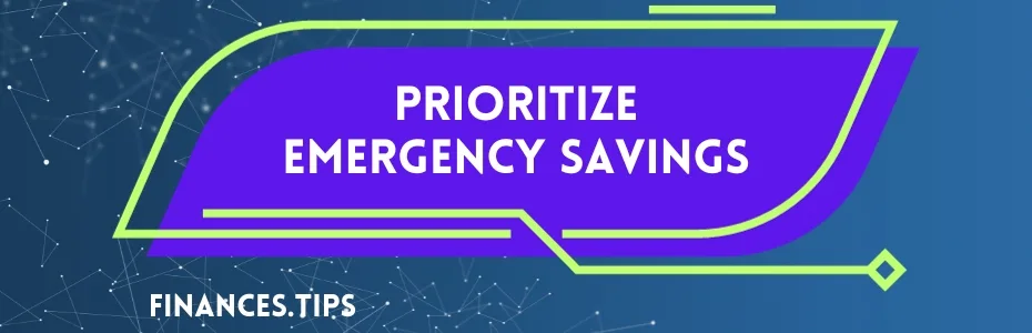 Emergency Savings